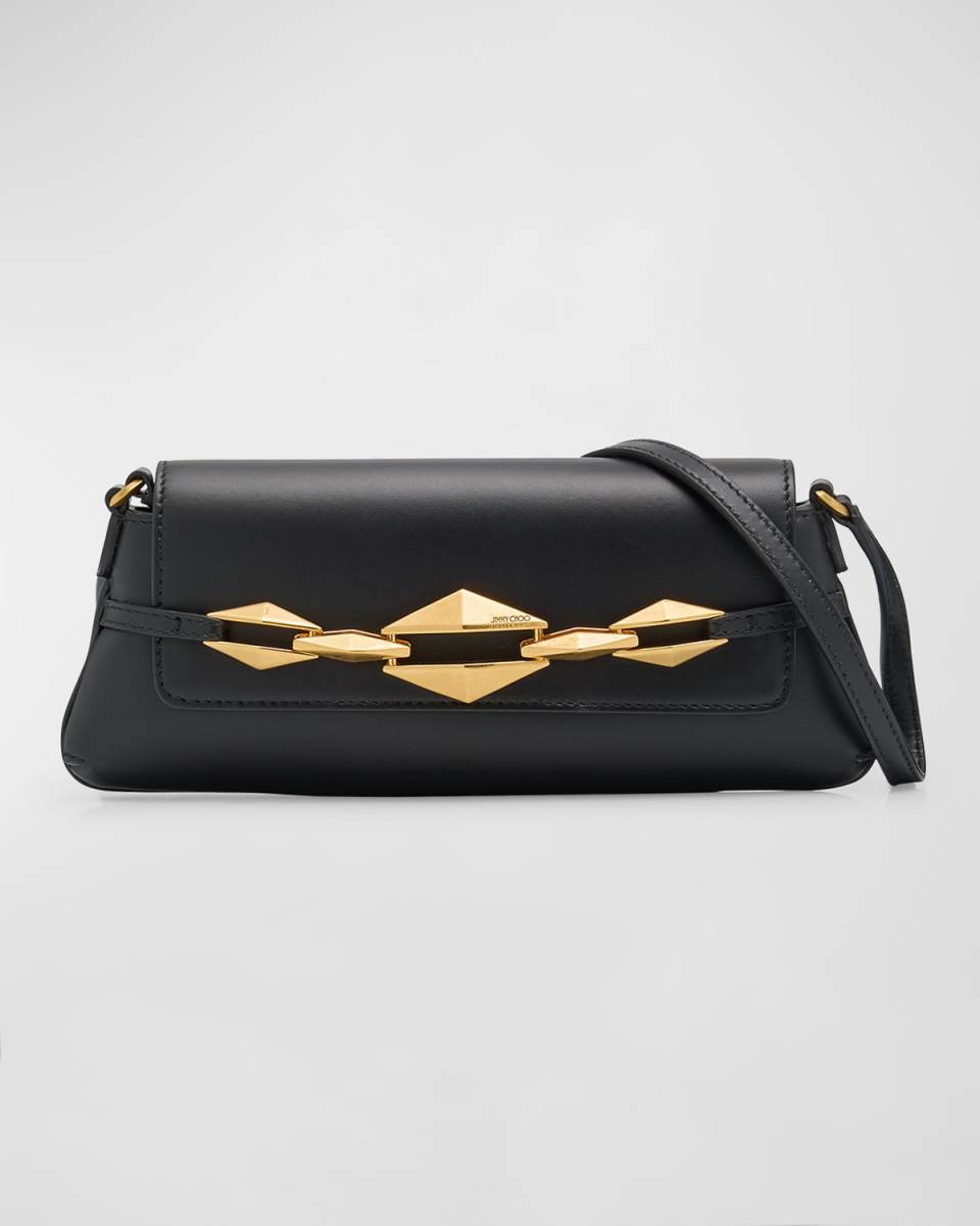Small Diamond Leather Shoulder Bag