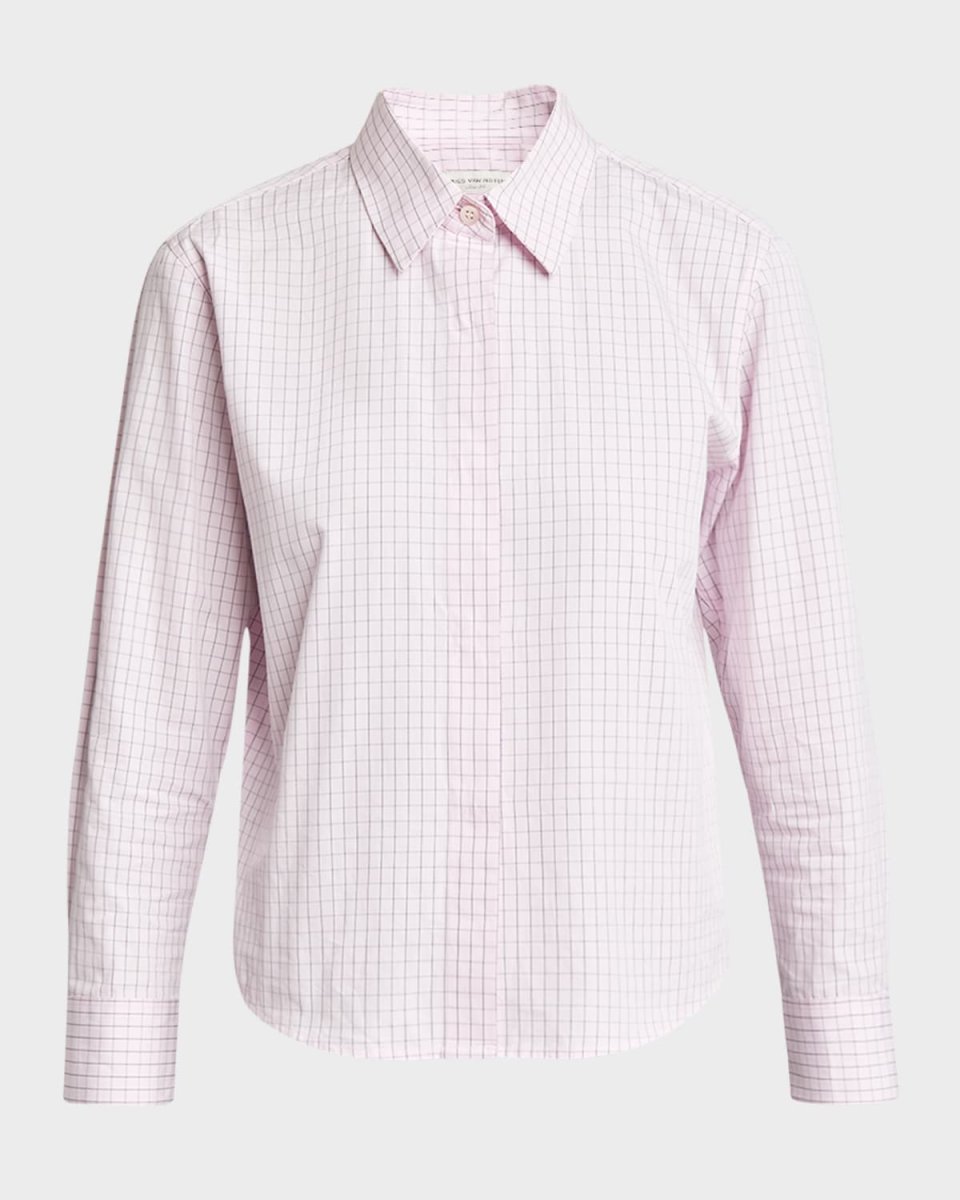 Clavini Printed Button-Front Shirt