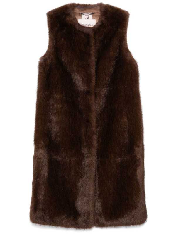 faux-fur coat