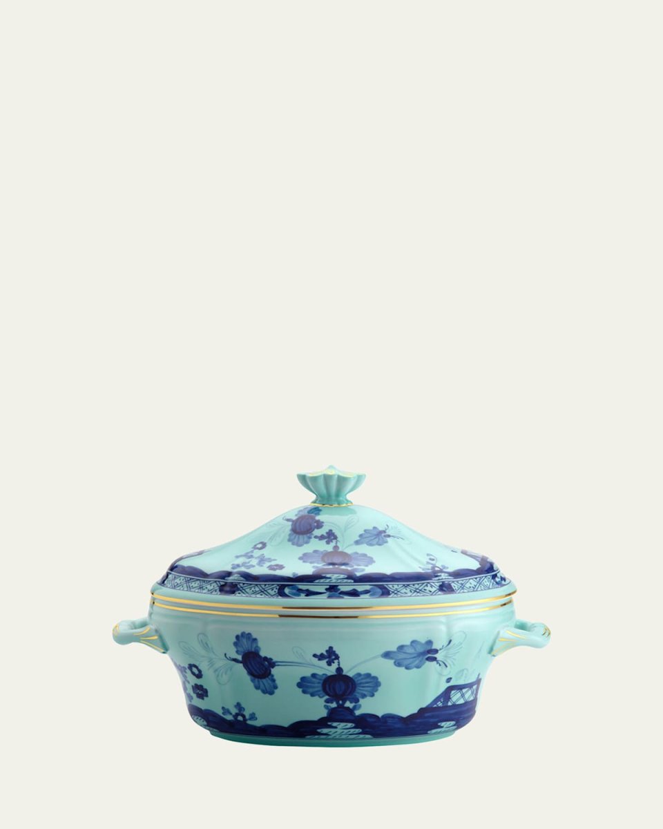 Oriente Italiano Oval Tureen With Cover
