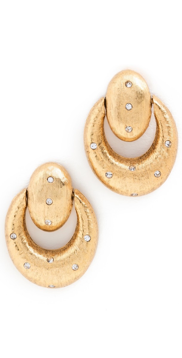 Elizabeth Cole Deasia Earrrings Gold