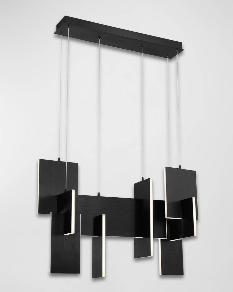 Coburg 33" Linear Chandelier