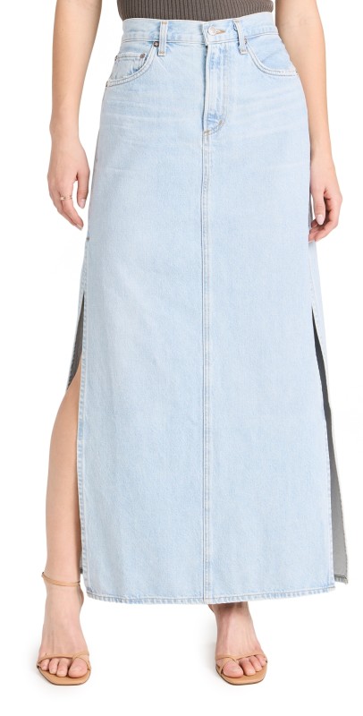 AGOLDE Astrid Slice Skirt Fragment