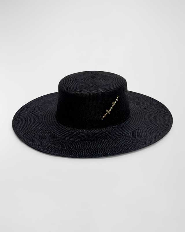 Alba Straw Large Brim Hat