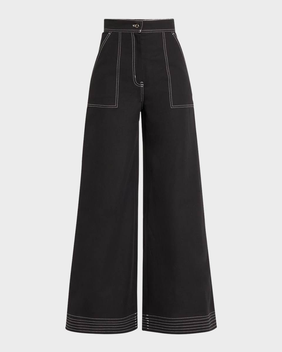 Oboli Wide-Leg Trousers