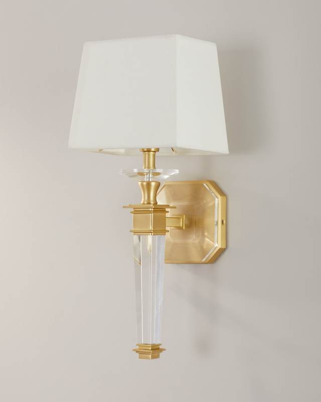 Acrylic Sconce