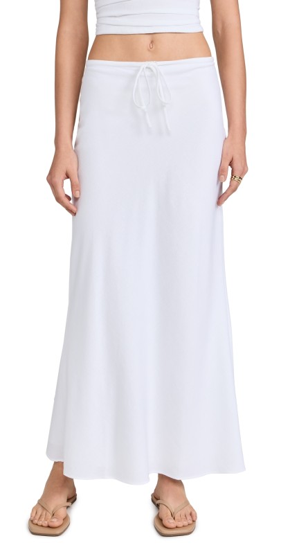 NIA Thyme Skirt White
