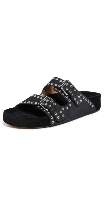 Isabel Marant Lennyo Sandals Faded Black
