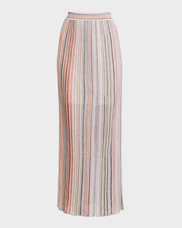 Long Stripe Skirt