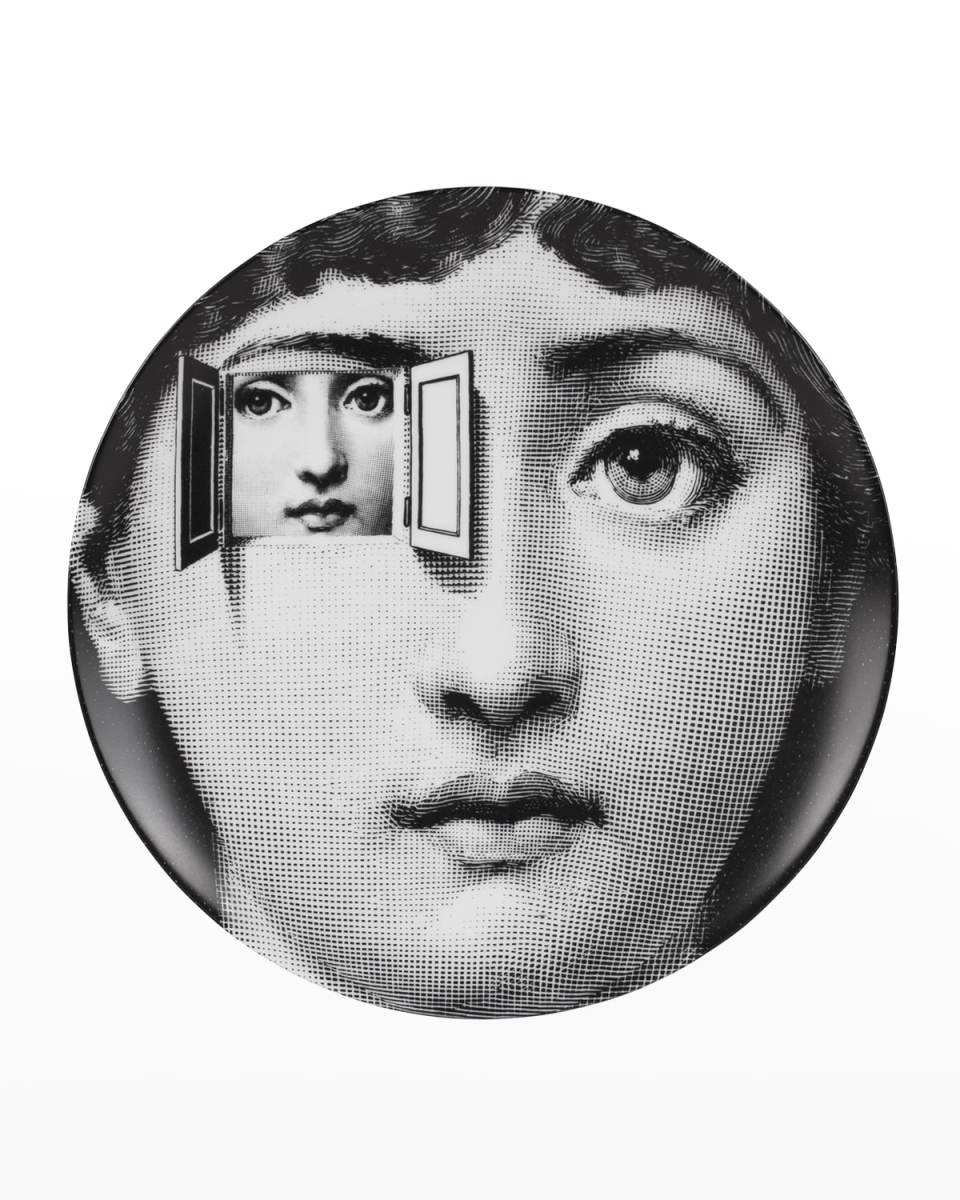Tema E Variazioni n. 116 Eye of the Beholder Wall Plate