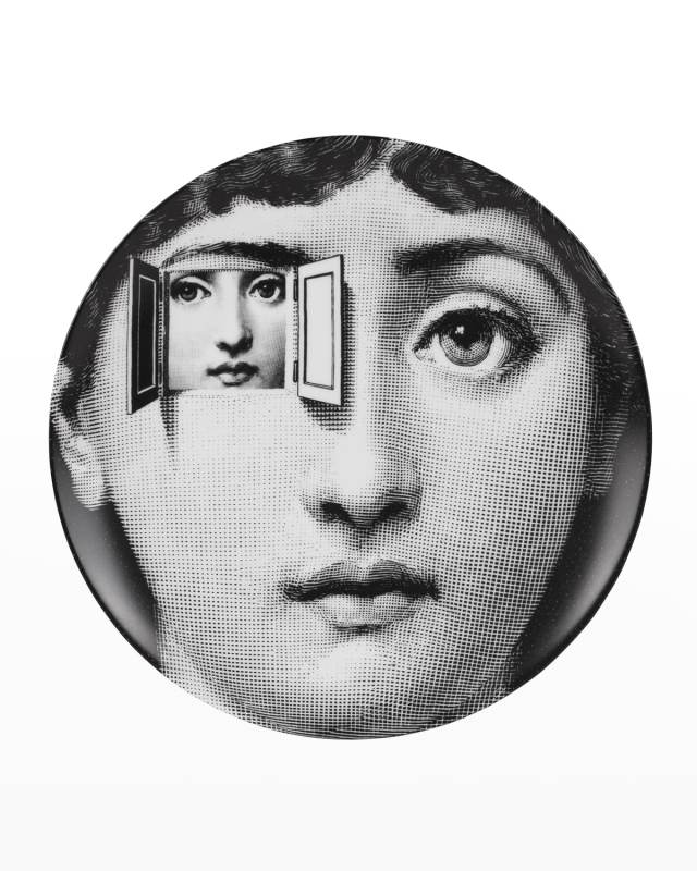 Tema E Variazioni n. 116 Eye of the Beholder Wall Plate