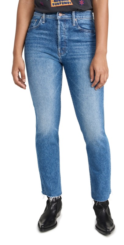 MOTHER The Tomcat Ankle Fray Jeans Arigato Mr Robato