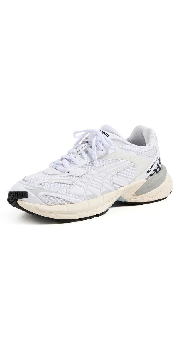 PUMA Velophasis Unisex Sneakers White-Cool Mid Gray