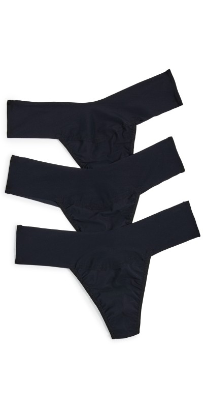 Hanky Panky Breathe Natural Rise 3 Packs Black