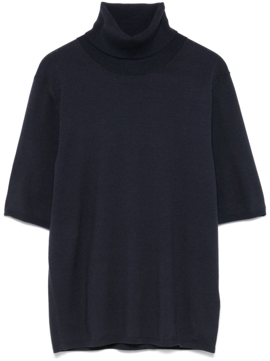 roll-neck sweater