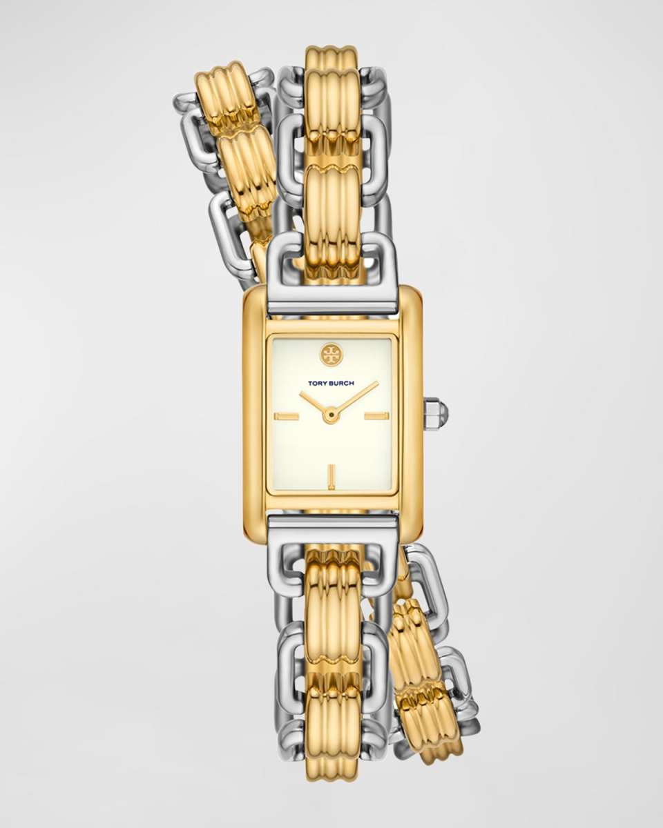 The Mini Eleanor Two Hand Two Tone Stainless Steel Watch
