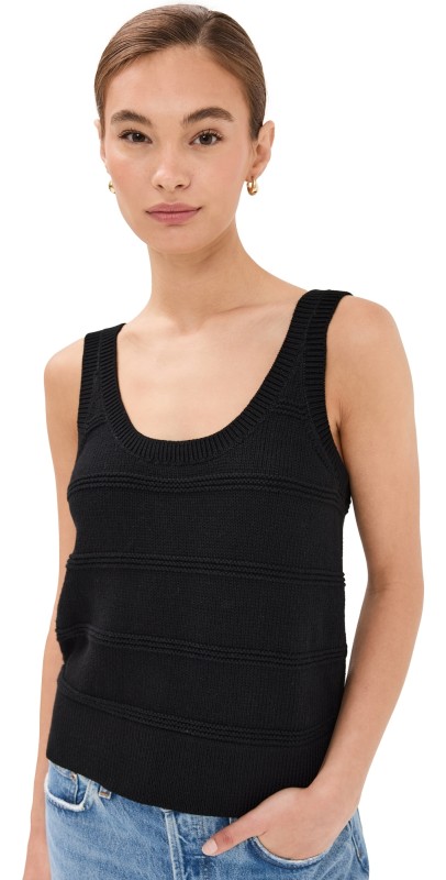 Jenni Kayne Sweater Tank Black