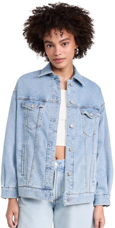 Fahertytretch Terry Trucker Jacket Mid Wash