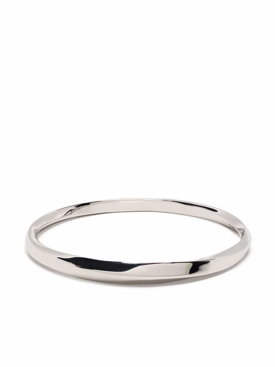 Infinity bangle bracelet