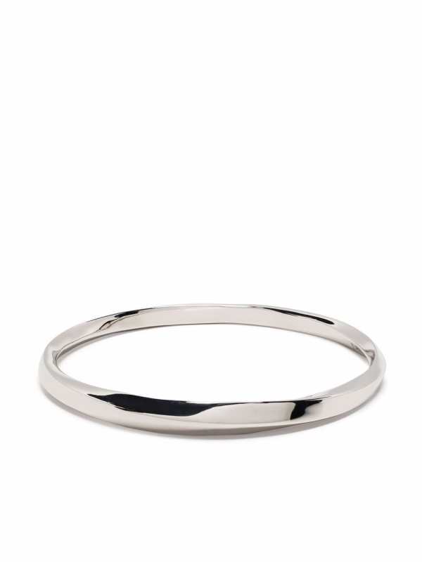 Infinity bangle bracelet