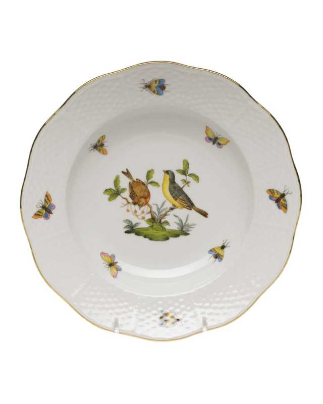 Rothschild Bird Motif 7 Rim Soup Plate