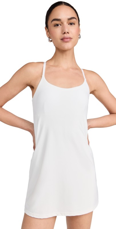 The Upside Peached Brooklyn Dress White