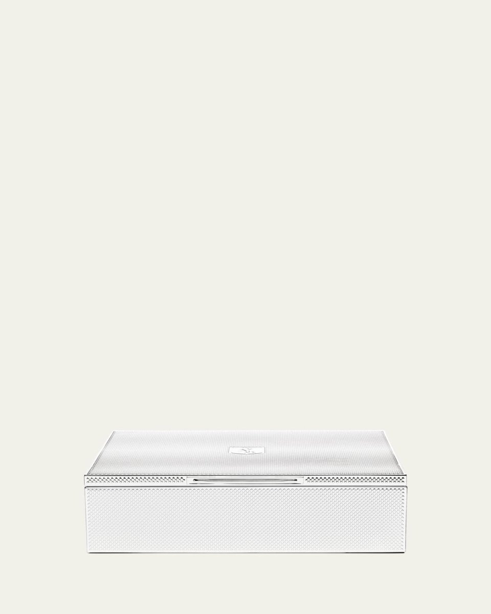 Silver Watch, Jewelry, and Legacy Box