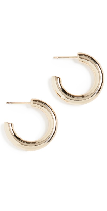 Alexa Leigh Everyday Hoops Yellow Gold