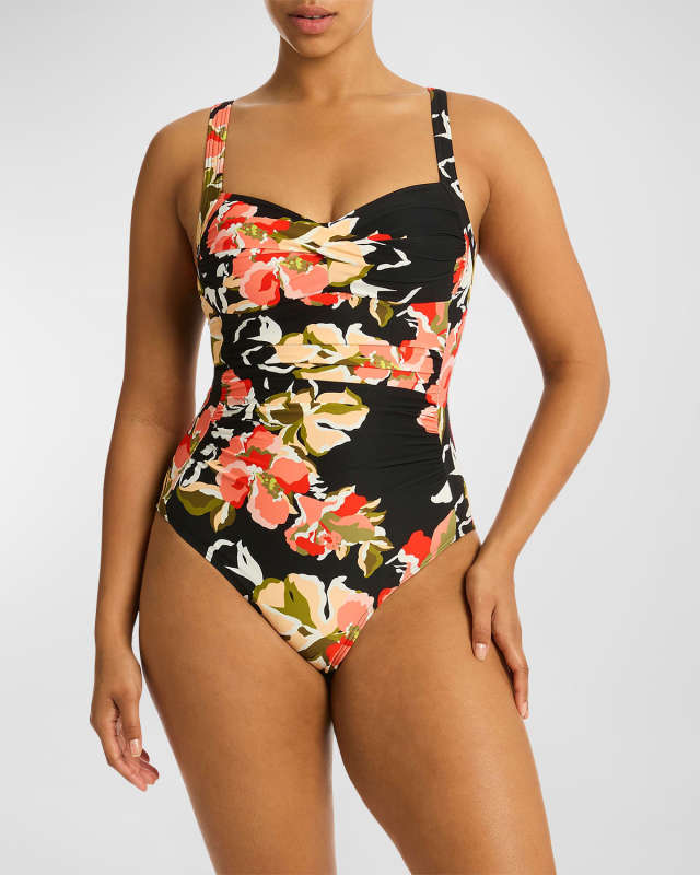 Juniper Twist Front Multifit One-Piece Swimsuit
