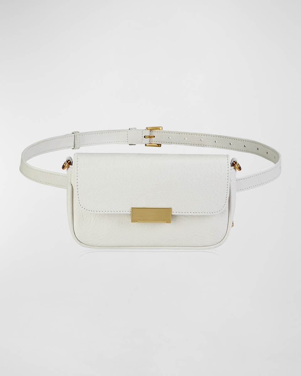 Carrie Leather Crossbody Belt bag