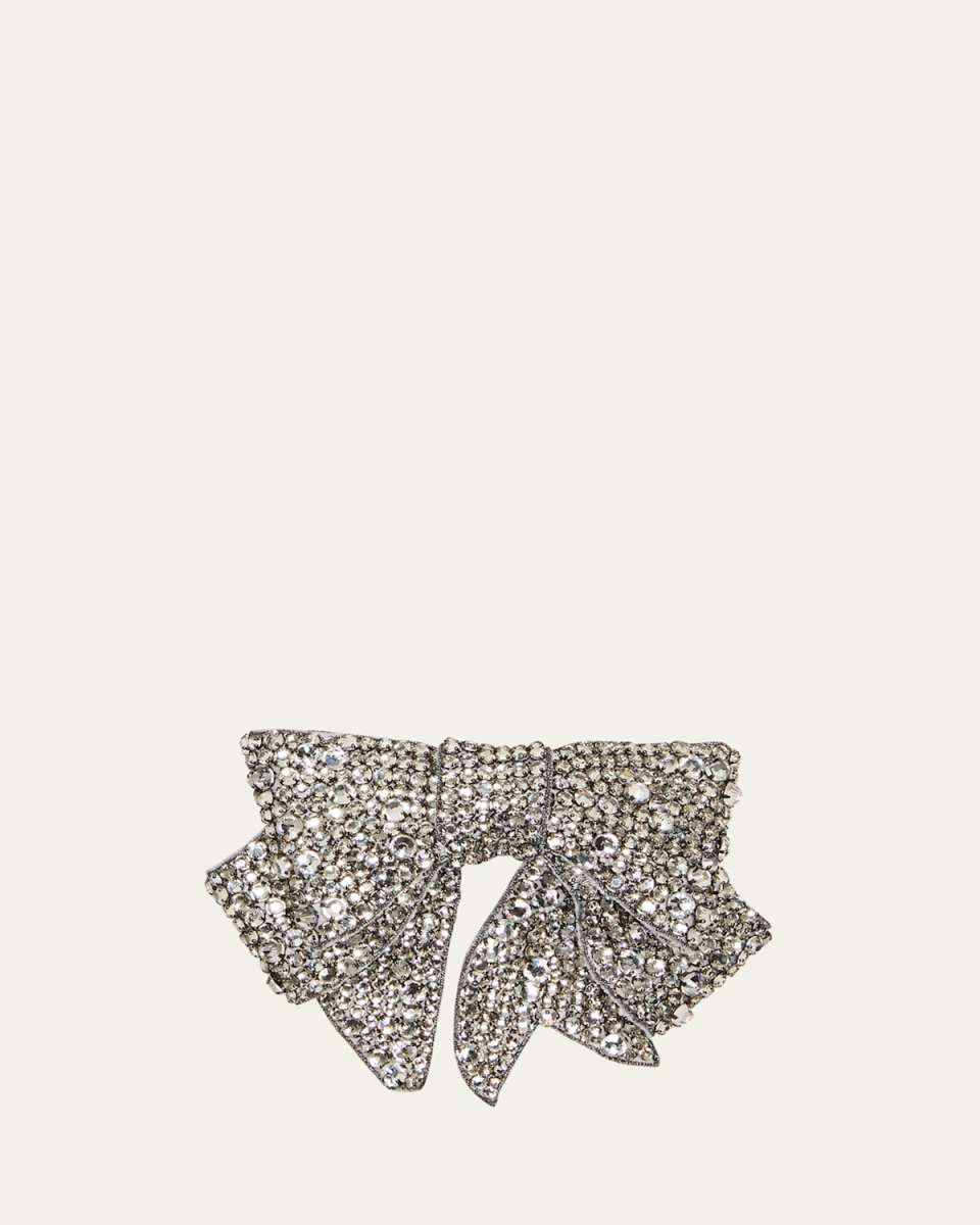 Belle Embellished Bow Barrette