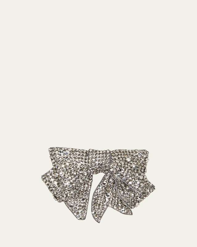 Belle Embellished Bow Barrette