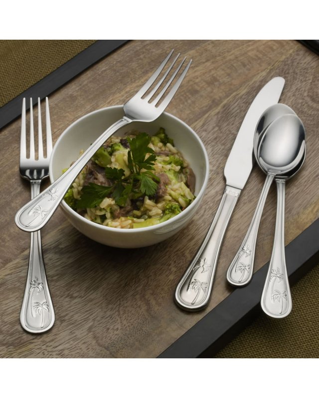 20-Piece Palm Breeze Flatware Set