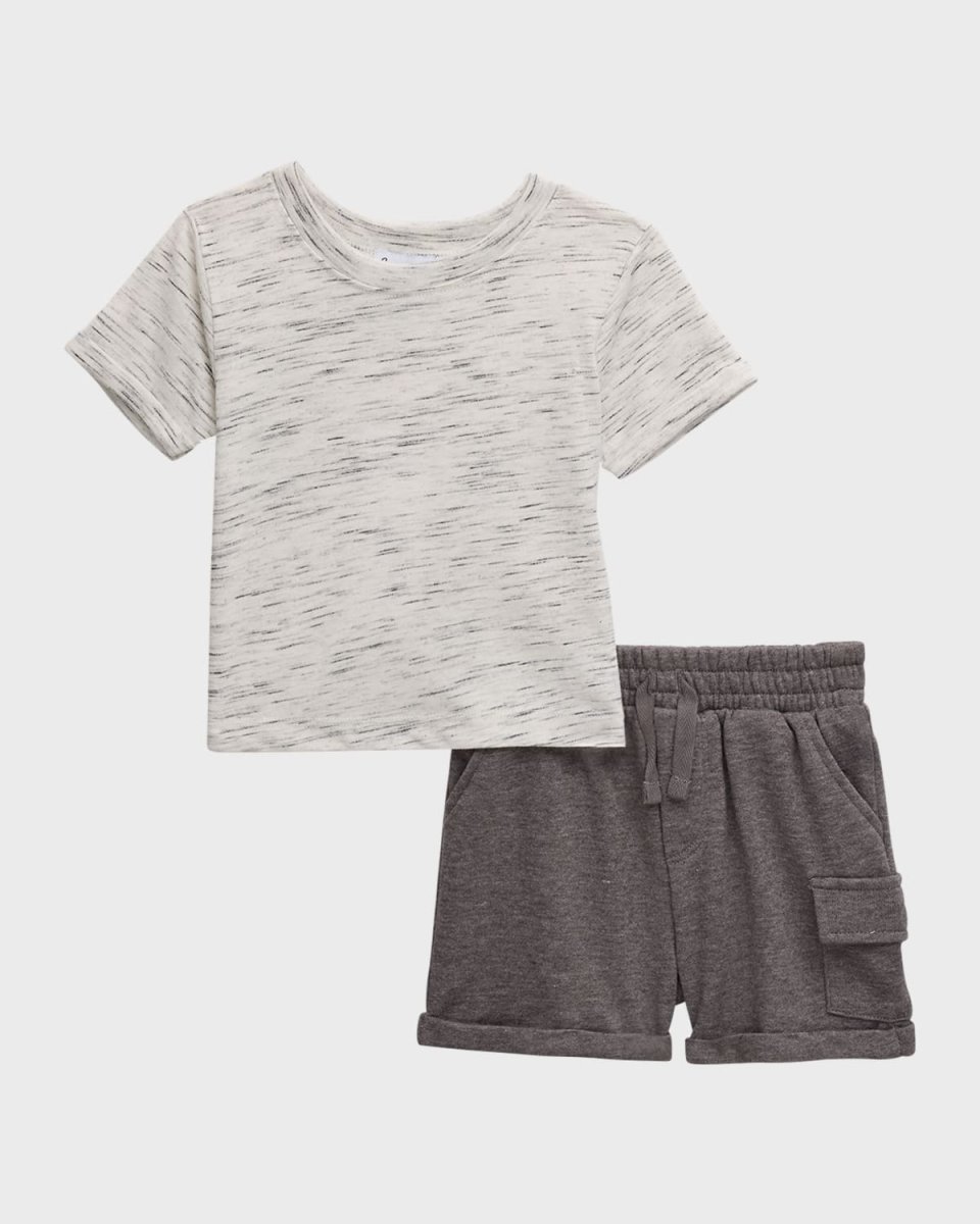 Boy's Two-Piece T-Shirt & Shorts Set, Size 3M-24M