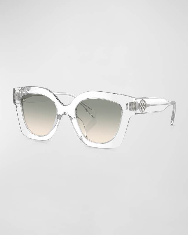 Pushed Miller Acetate Cat-Eye Sunglasses