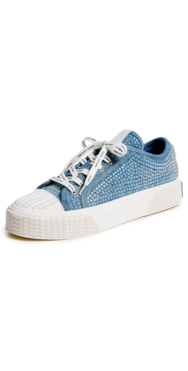 Marc Jacobs The Sneakers Light Blue Crystal