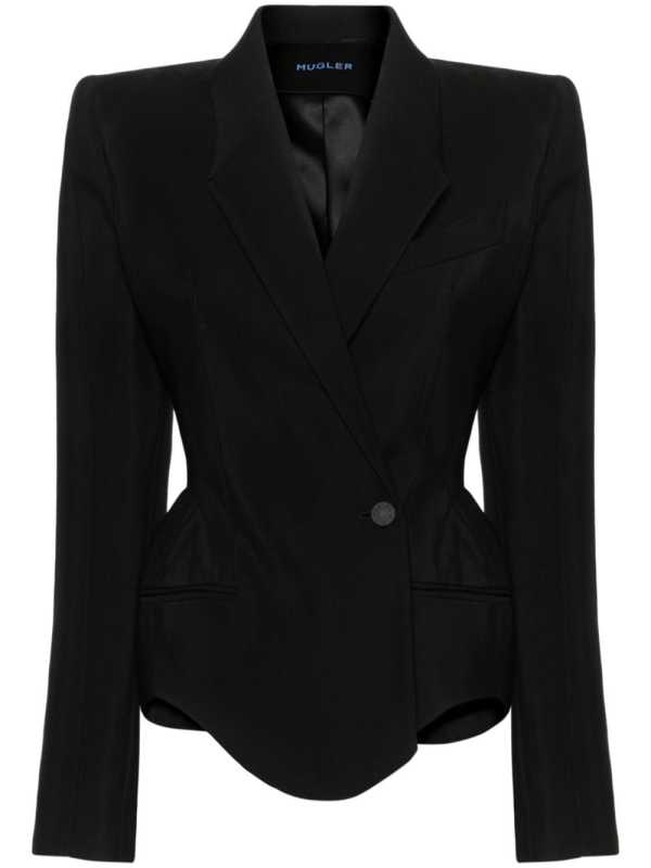 double-breasted blazer