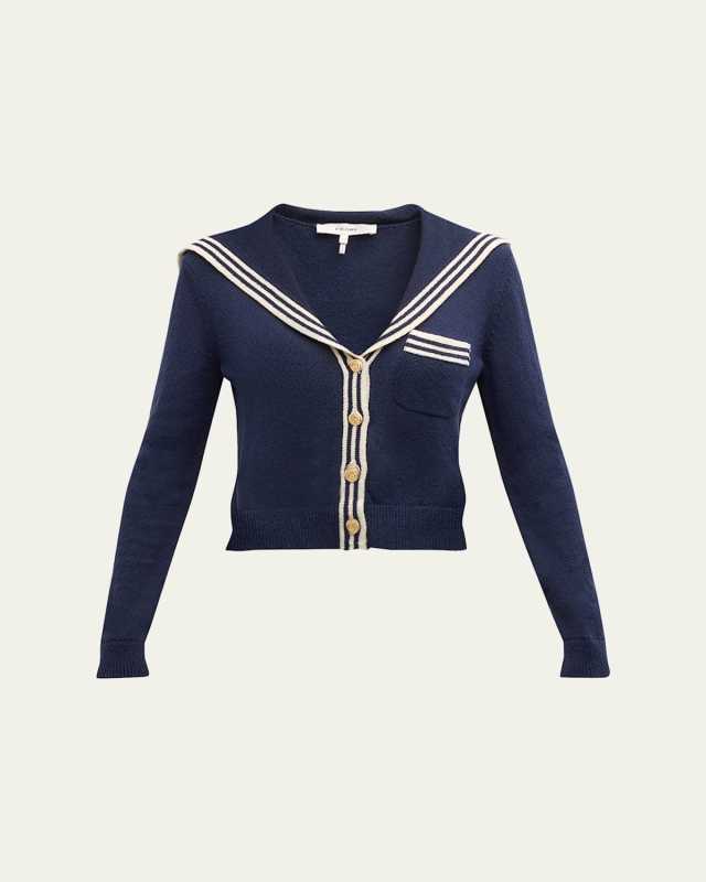 Knit Sailor Cardigan