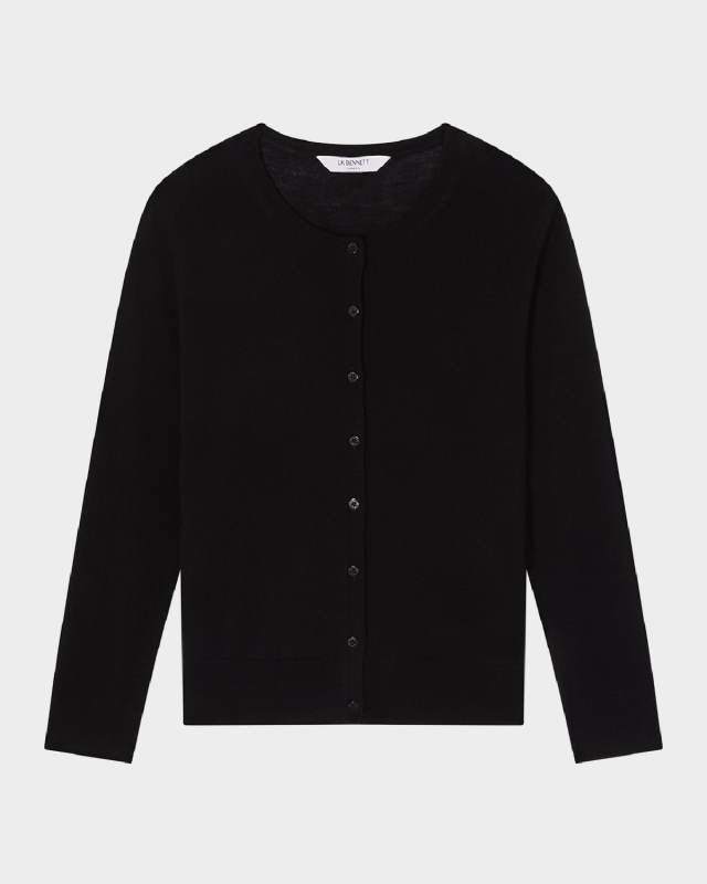 Bonnie Button-Down Wool Cardigan