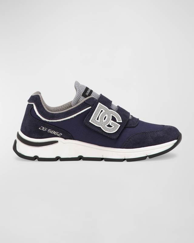 Kid's DG Velcro Running Sneakers, Baby/Toddler