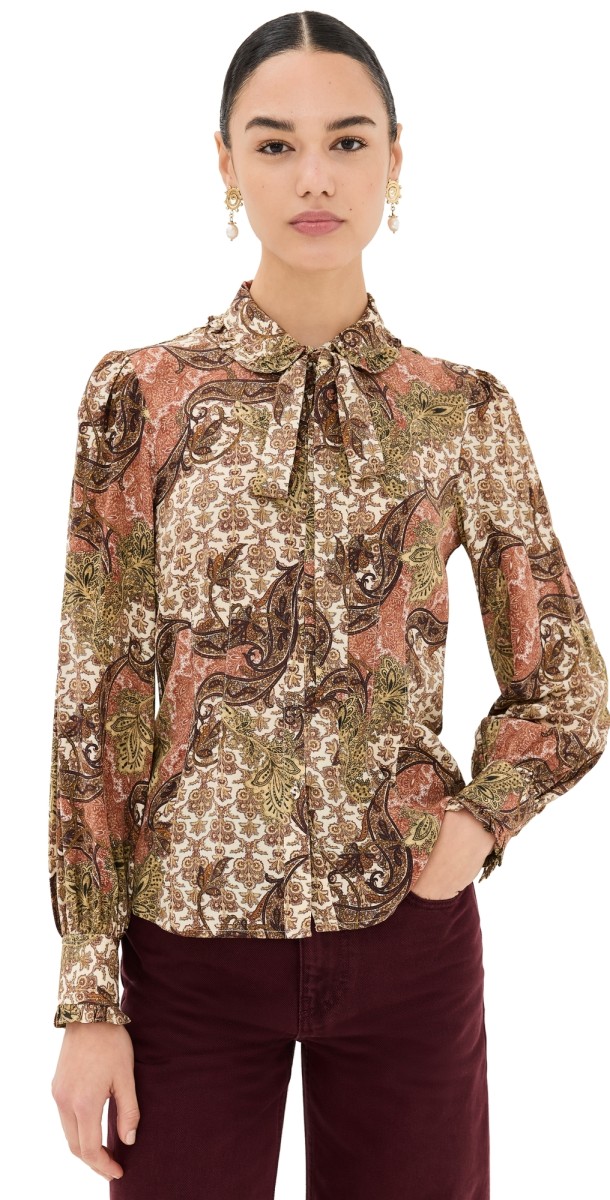 Ulla Johnson Vedra Blouse Aura