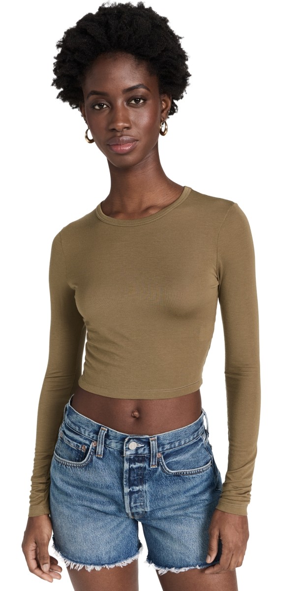 AGOLDE Reegan Shrunken Tee Helmet