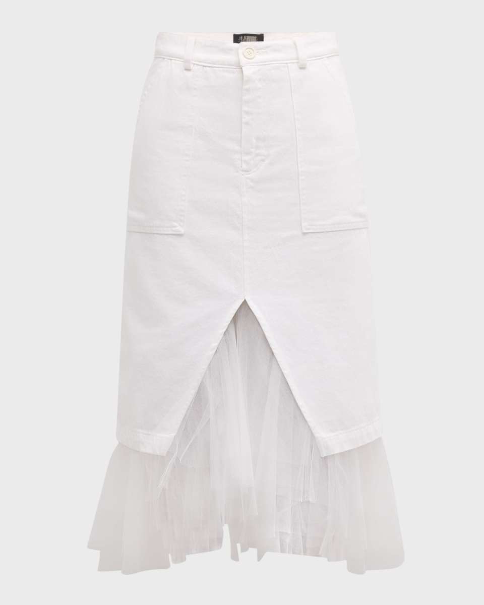 Mr. & Mrs. Benjamin Midi Skirt