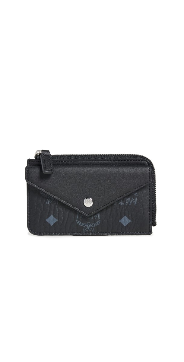 MCM Aren VI Mini Card Case Black