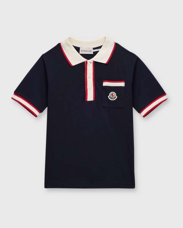 Boy's Short-Sleeve Polo, Size 8-14
