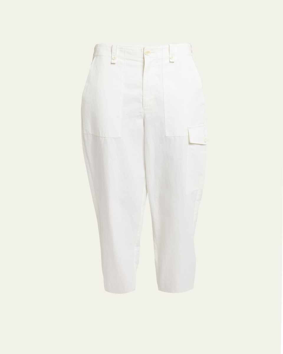 Octavia Cotton-Linen Pants