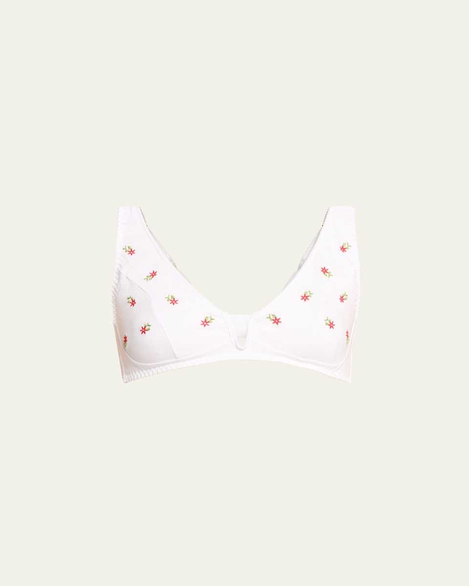 Sarah Ruched Triangle Br
