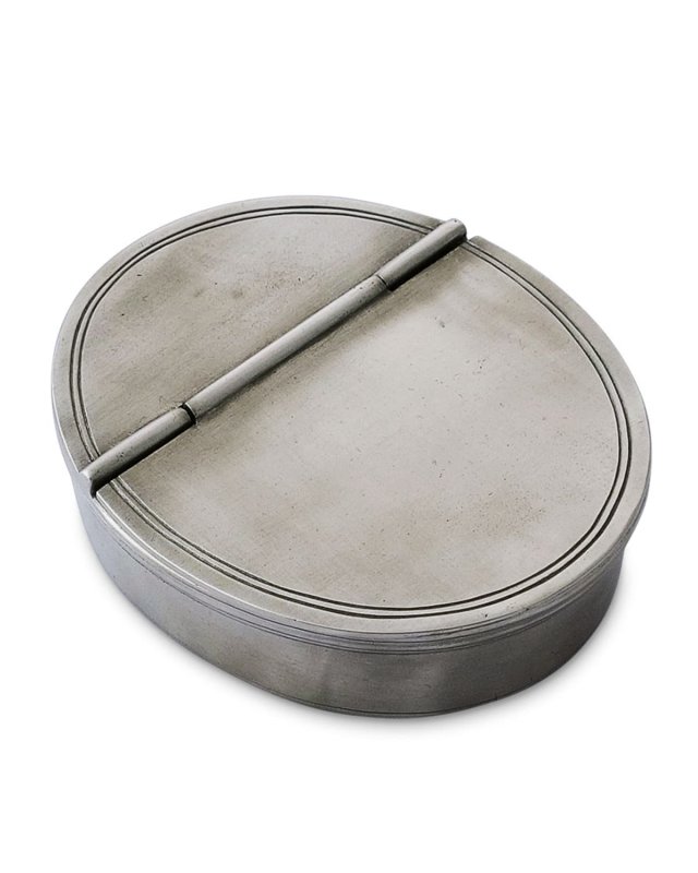 Oval Lidded Ashtray