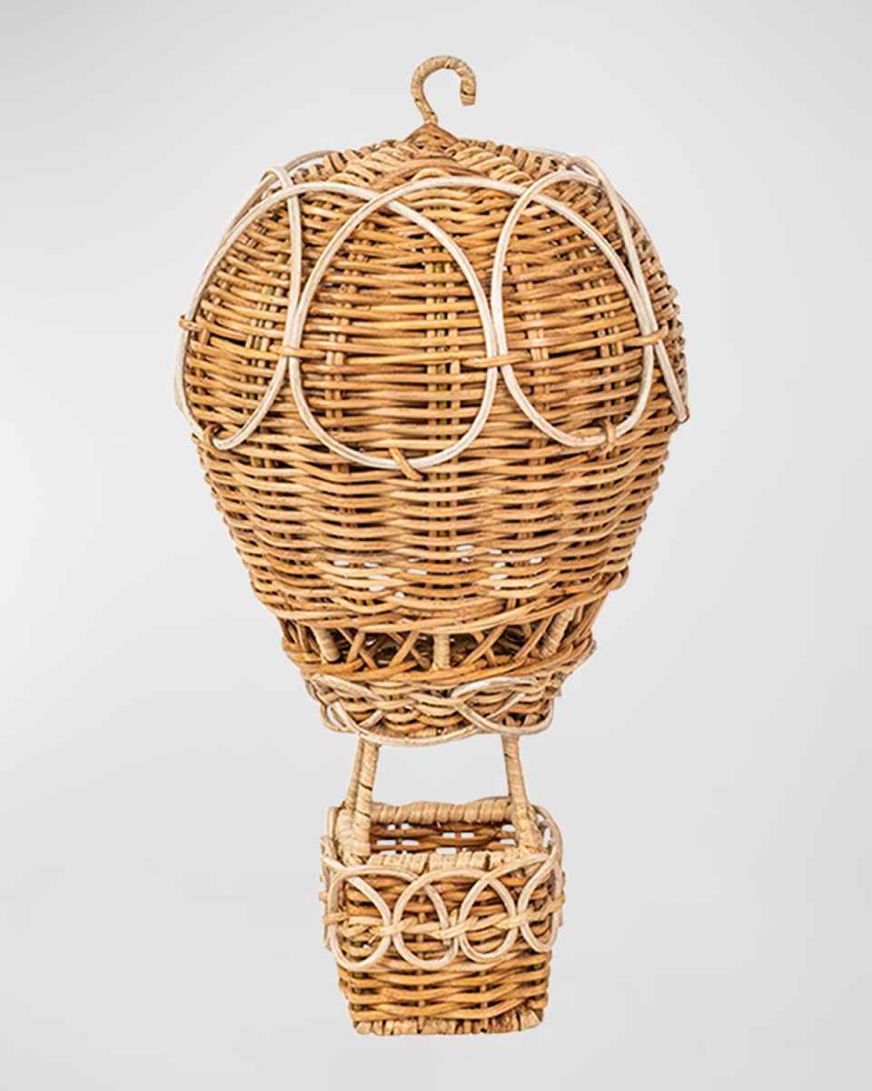 Provence Rattan 14" Hot Air Balloon Basket