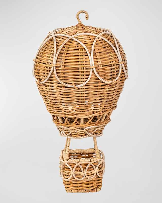 Provence Rattan 14" Hot Air Balloon Basket